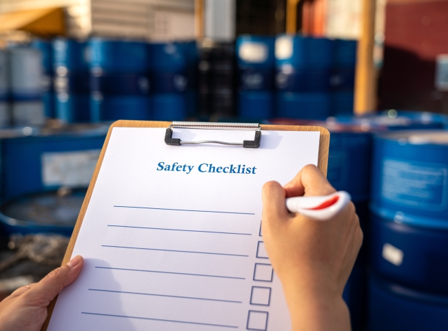 workplace safety: manual tasks hazard id checklist